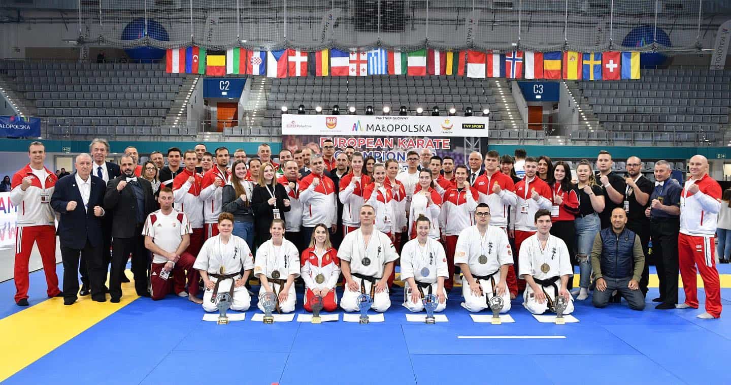 Shinkyokushin karate súlycsoportos Eb. – Lengyelország, Tarnów. 2022